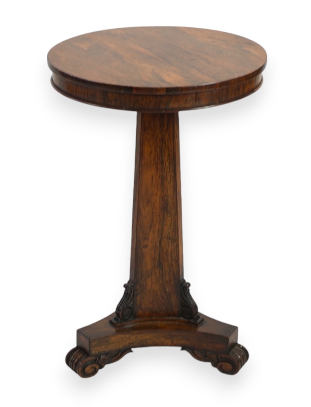 A late Regency rosewood occasional table